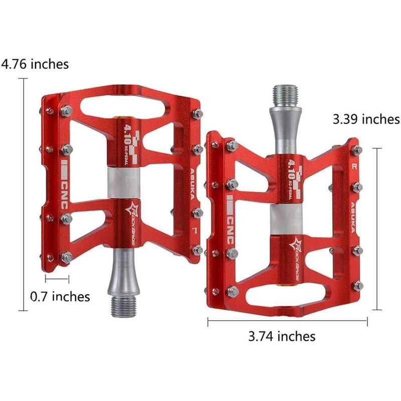 Pedale plate din aluminiu pentru mountain bike