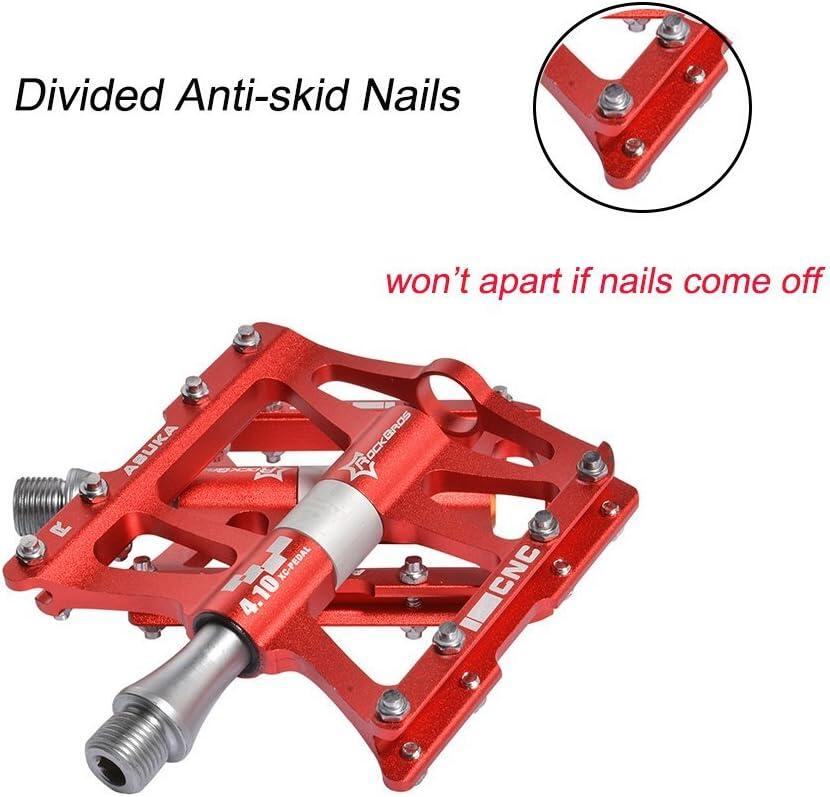 Pédales VTT plates en aluminium 3/6