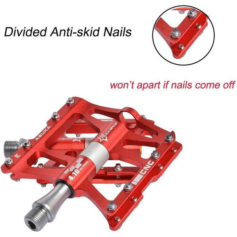 Pedale plate din aluminiu pentru mountain bike