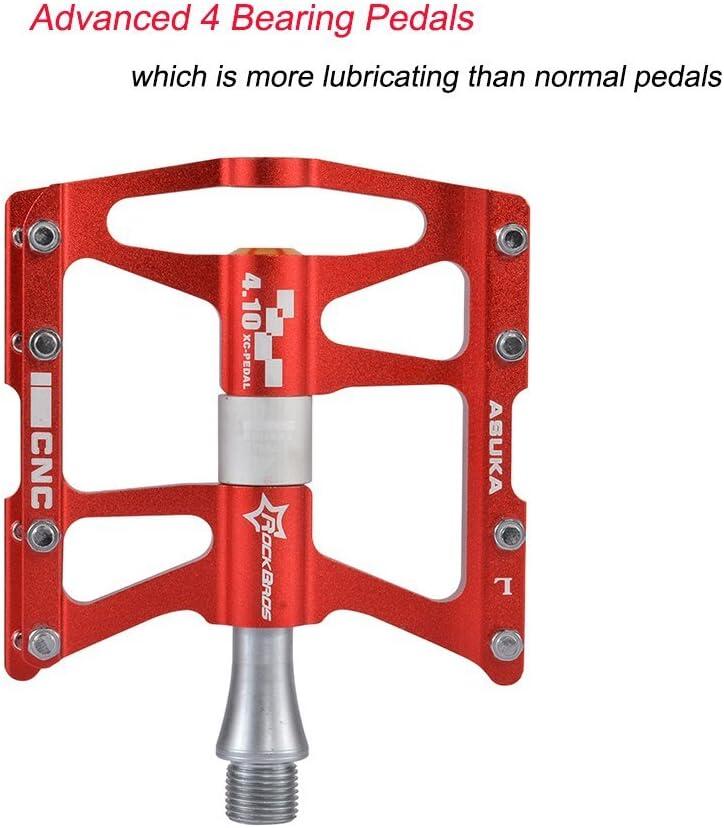 Pédales VTT plates en aluminium 2/6