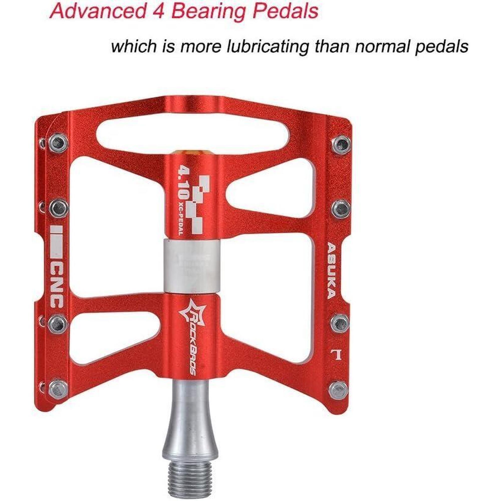 Pedale plate din aluminiu pentru mountain bike