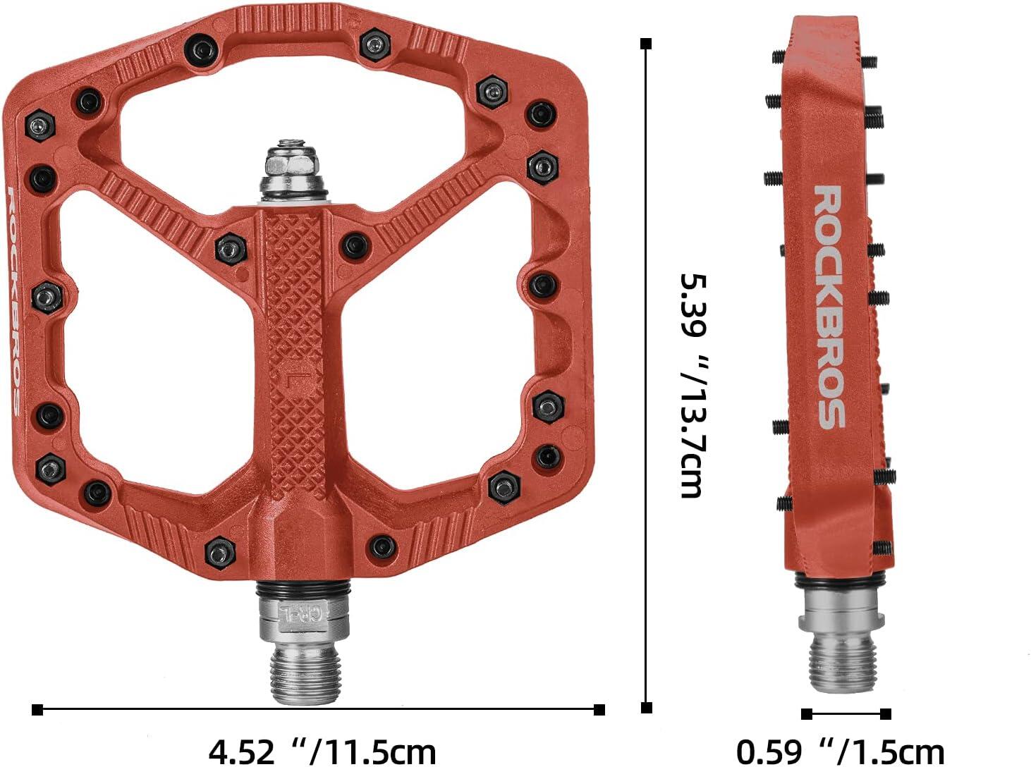 Rutschfeste Mountainbike-Pedale aus Nylon 6/7