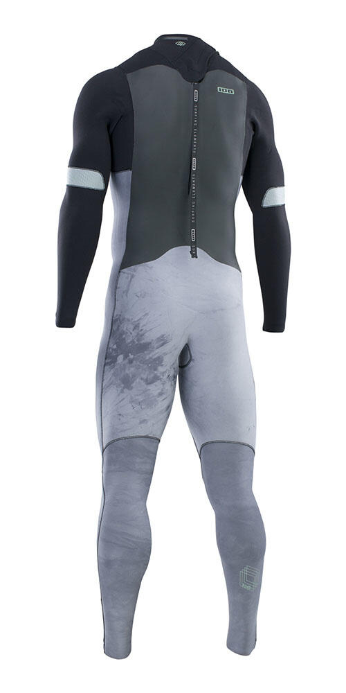 ION Wetsuit Seek Amp 4/3 Backzip Grijs 2/3