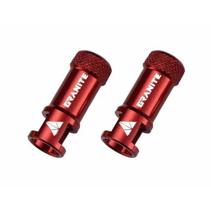 Bouchon de valve demonte obus Granite Design CNC Juicy Nipples