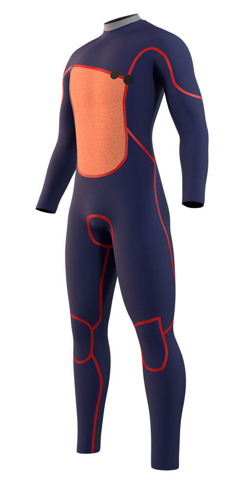 MYSTIC The One Wetsuit 4/3mm Zipfree Zwart 3/4