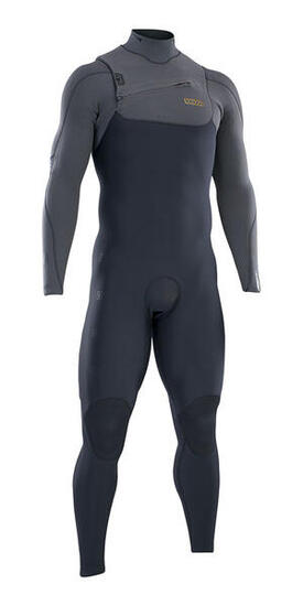 ION Wetsuit Seek Amp 4/3 Frontzip Zwart