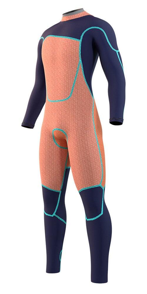 MYSTIC Majestic Wetsuit 5/4mm Backzipip Zwart 3/4