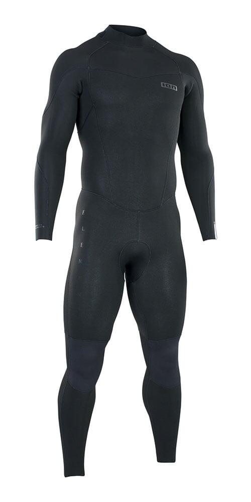 ION Wetsuit Element 3/2 Backzip Zwart 1/2