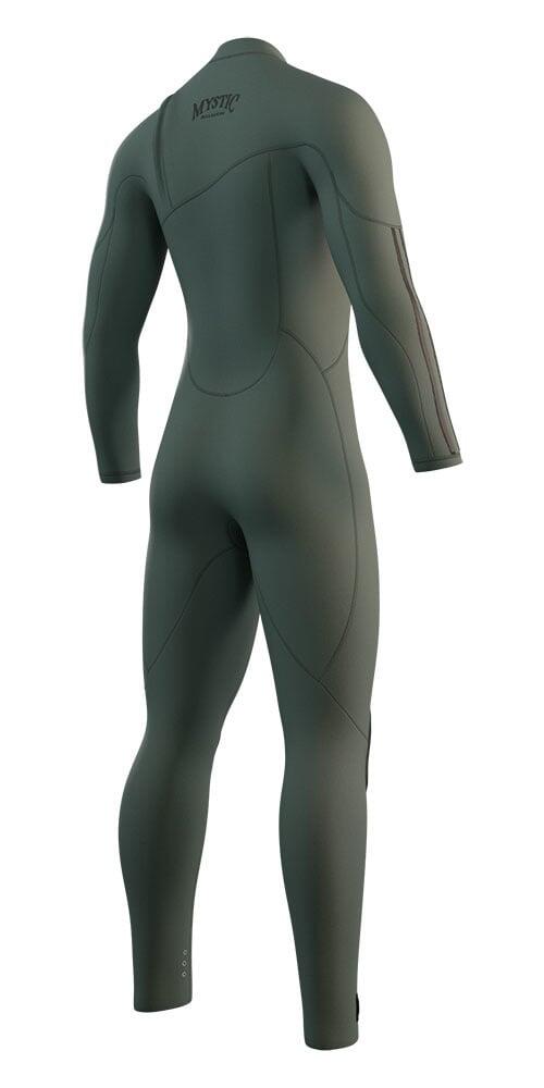 MYSTIC The One Wetsuit 5/3mm Zipfree Olijfgroen 2/4