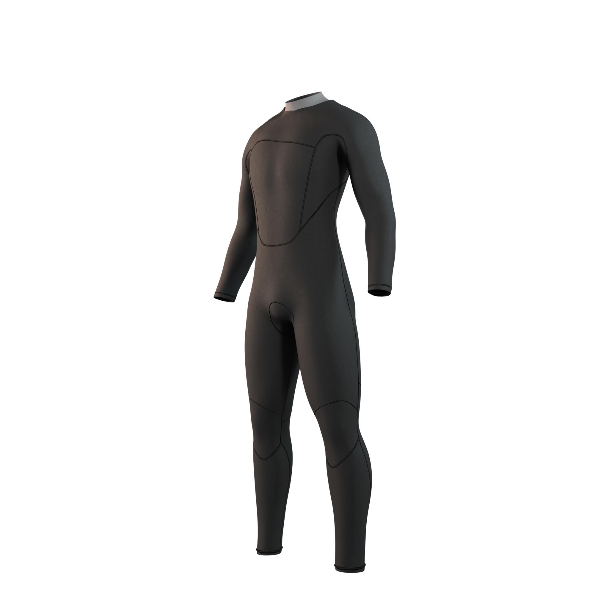 MYSTIC Brand Wetsuit 3/2 Frontzip Flatlock 3/4