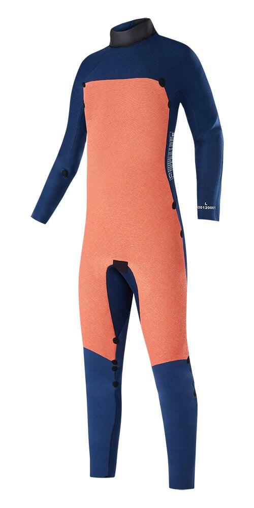 MYSTIC Star Wetsuit 5/4mm Backzipip Kids Zwart 3/4