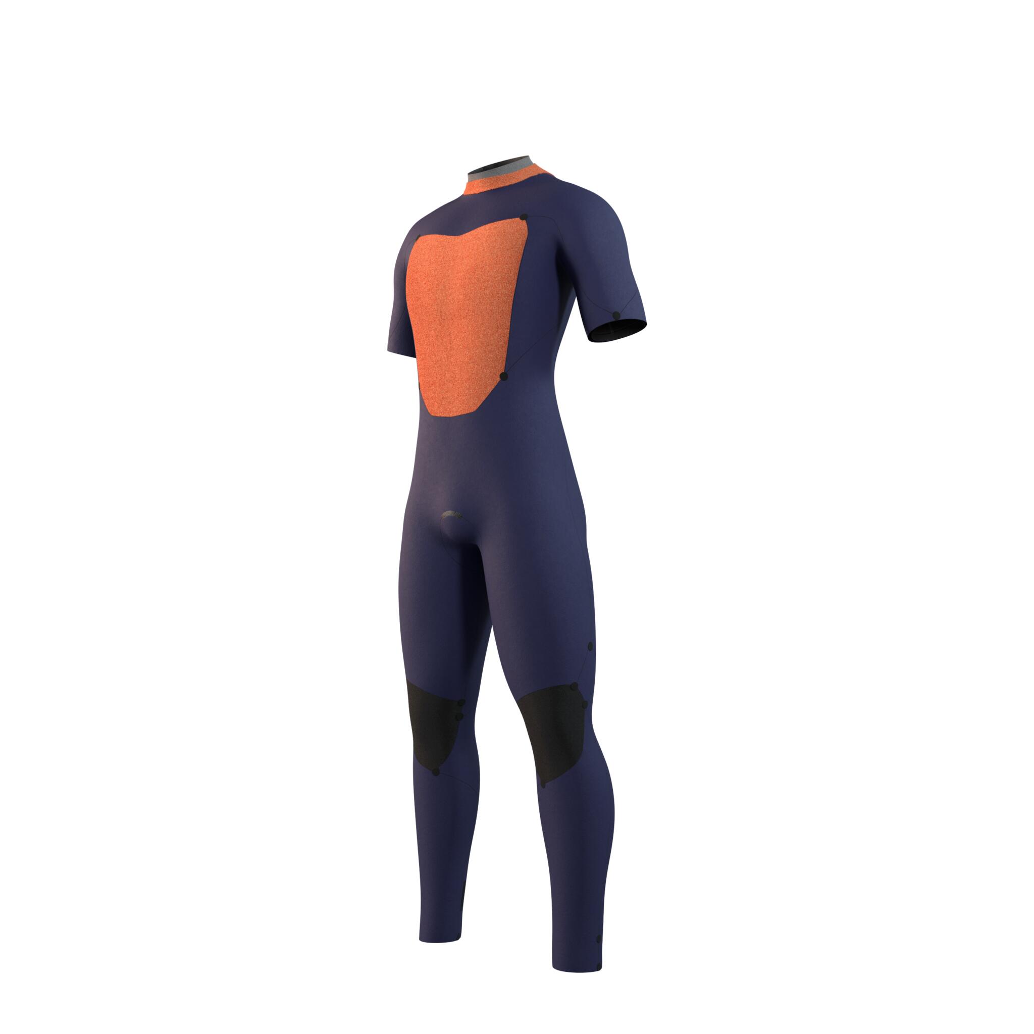 MYSTIC Star Shortarm 3/2 Backzip 3/4