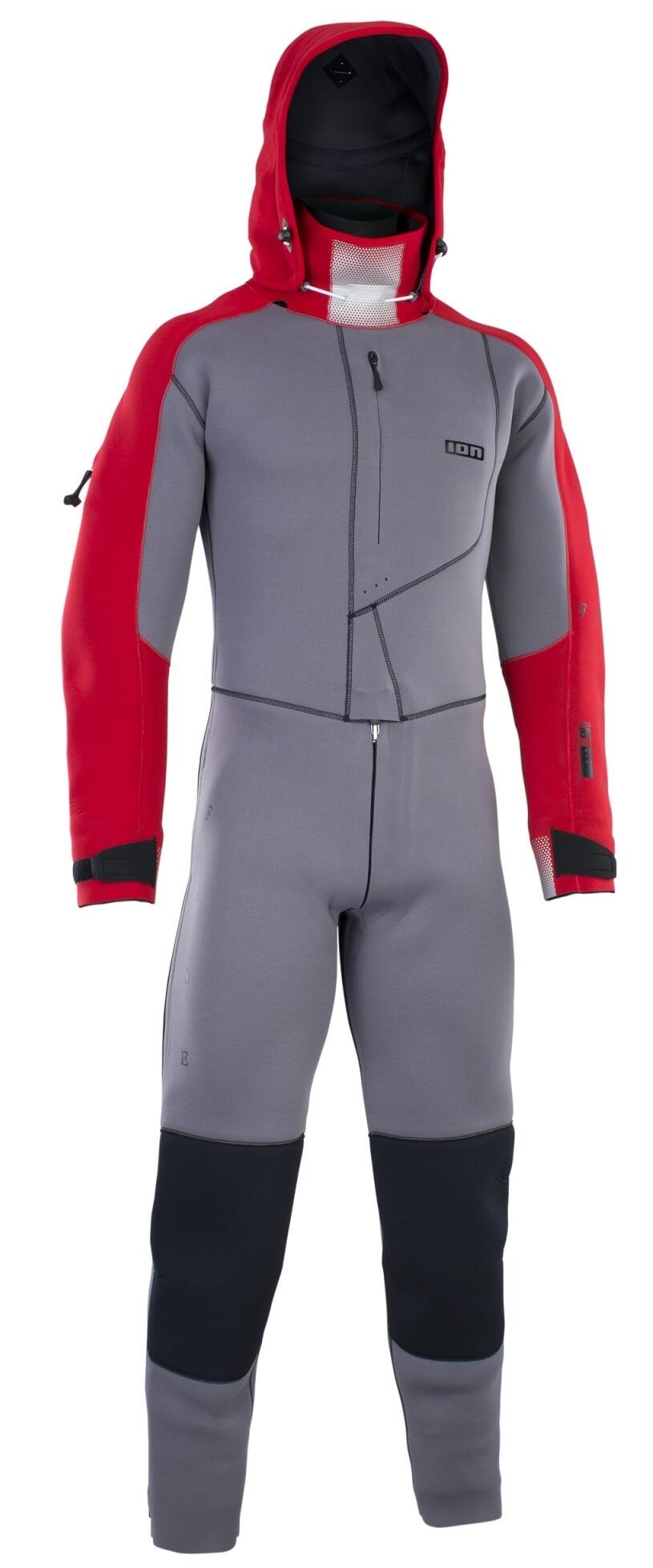 ION Wetsuit Fuse Drysuit 4/3 Back Grijs 1/2