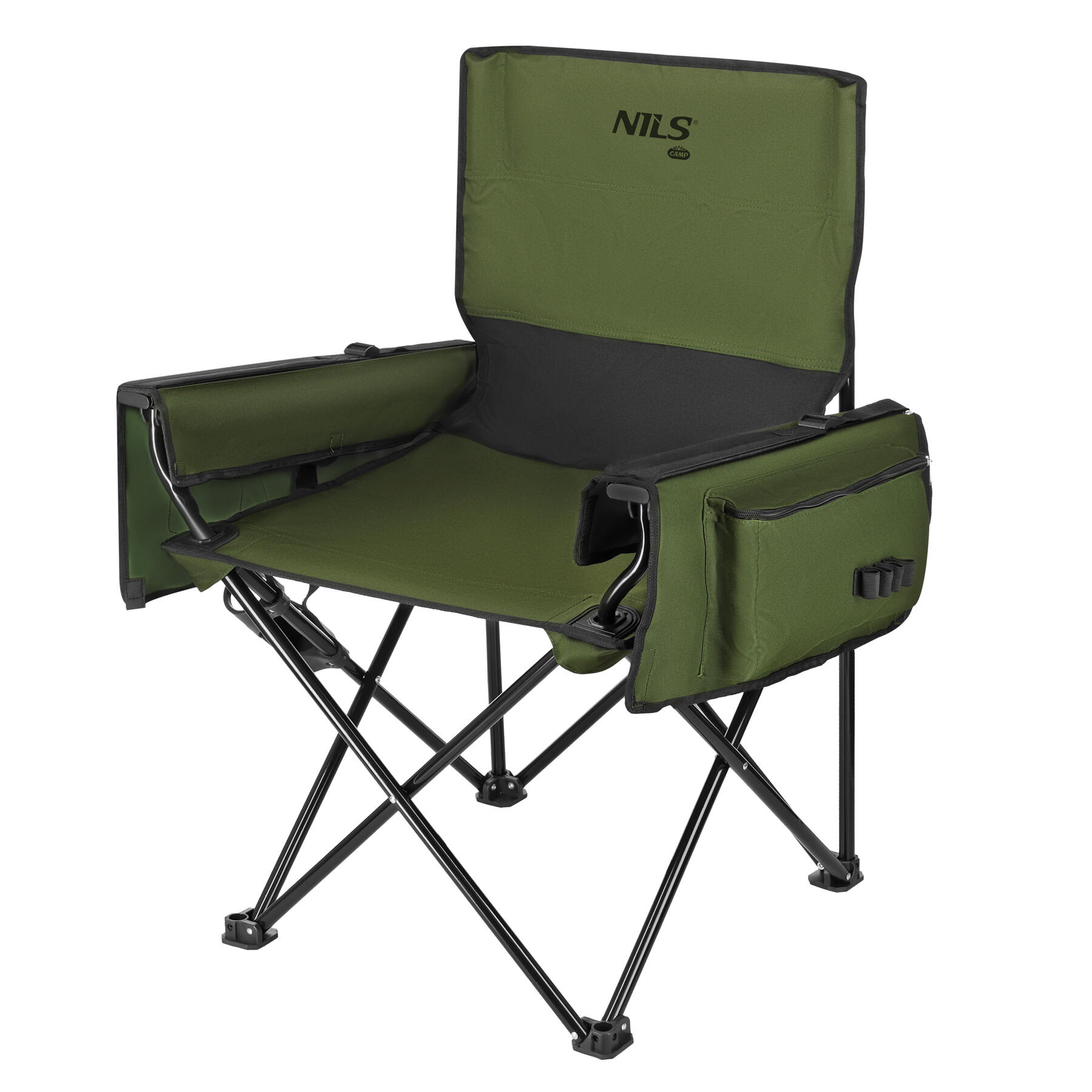 Nils Camp - Chaise De Camping Nc3703 Nils Camp - Chaise - Noir|vert - No Size - Decathlon
