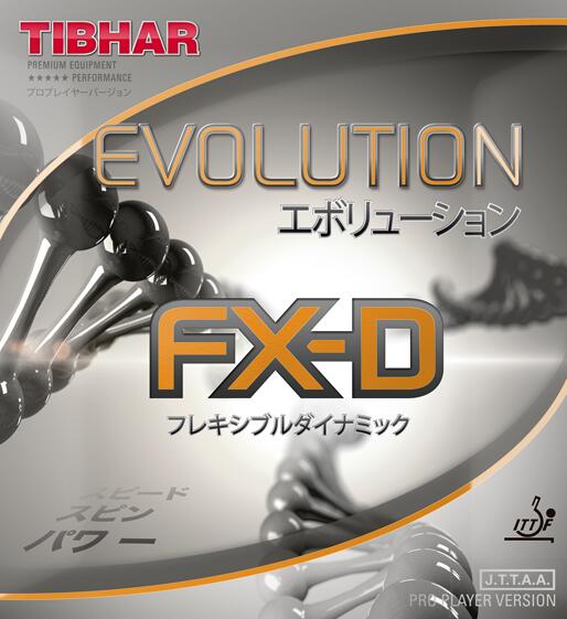 TIBHAR Tibhar Evolution FX-D Table Tennis Rubber