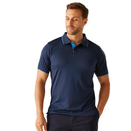 Regatta Polo Manches Courtes NAVIGATE Homme (Noir / Rouge)