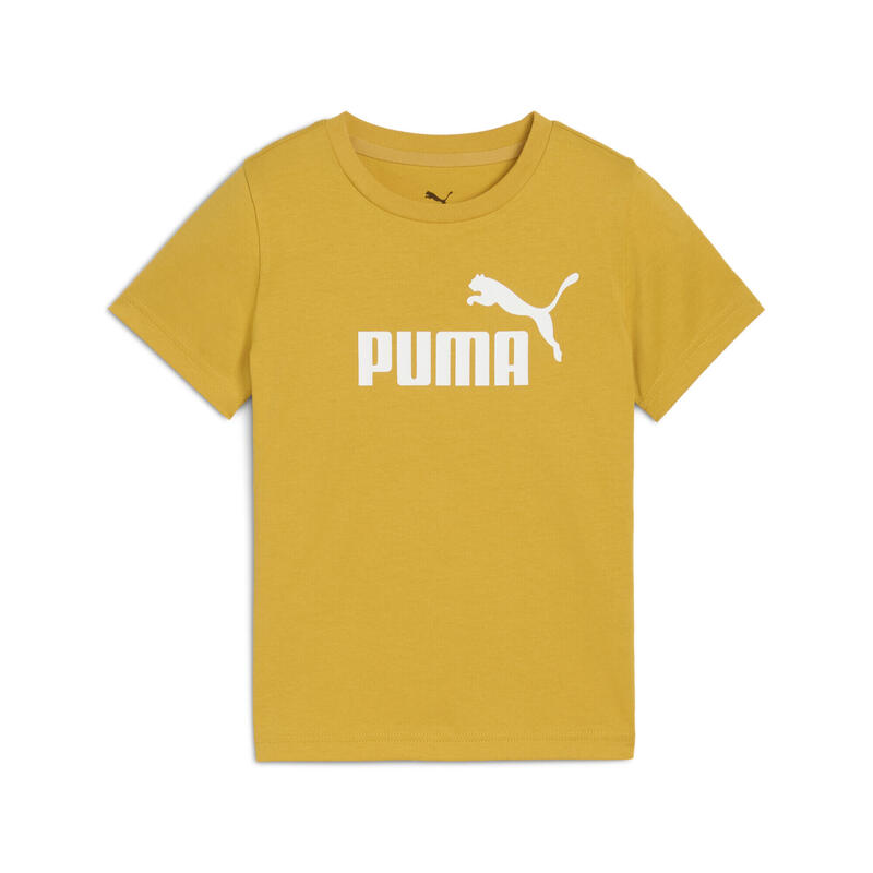 Dziecięca koszulka ESS z logo No. 1 PUMA Archive Gold Yellow