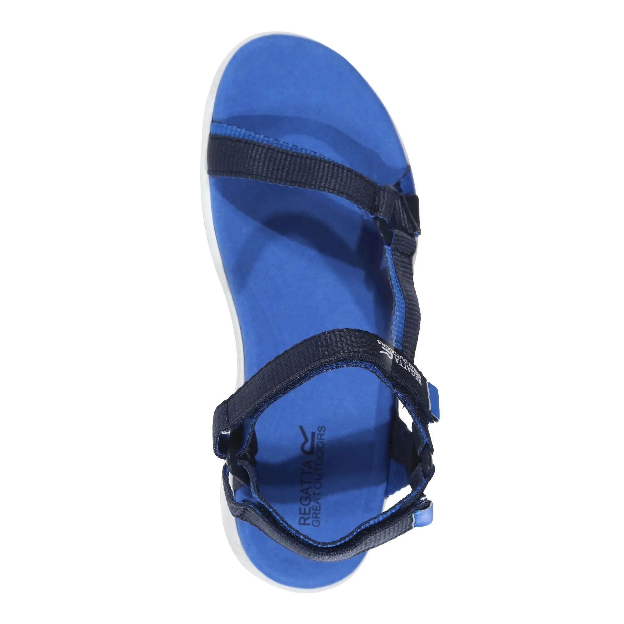 Sandales SANTA SOL Femme (Bleu Marine / Bleu Clair) 4/5
