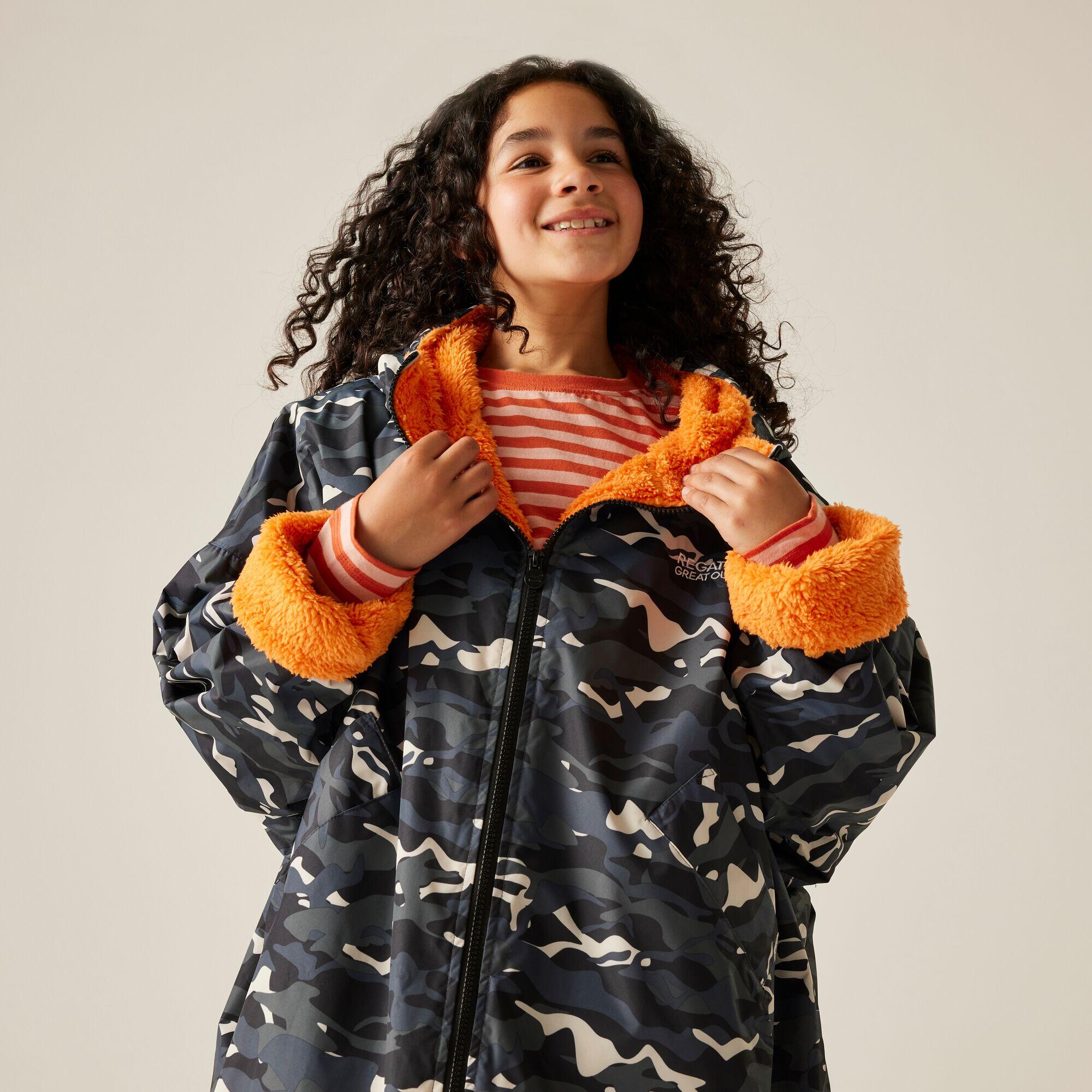 Poncho Escursionismo Bambino Junior Waterproof 7/7