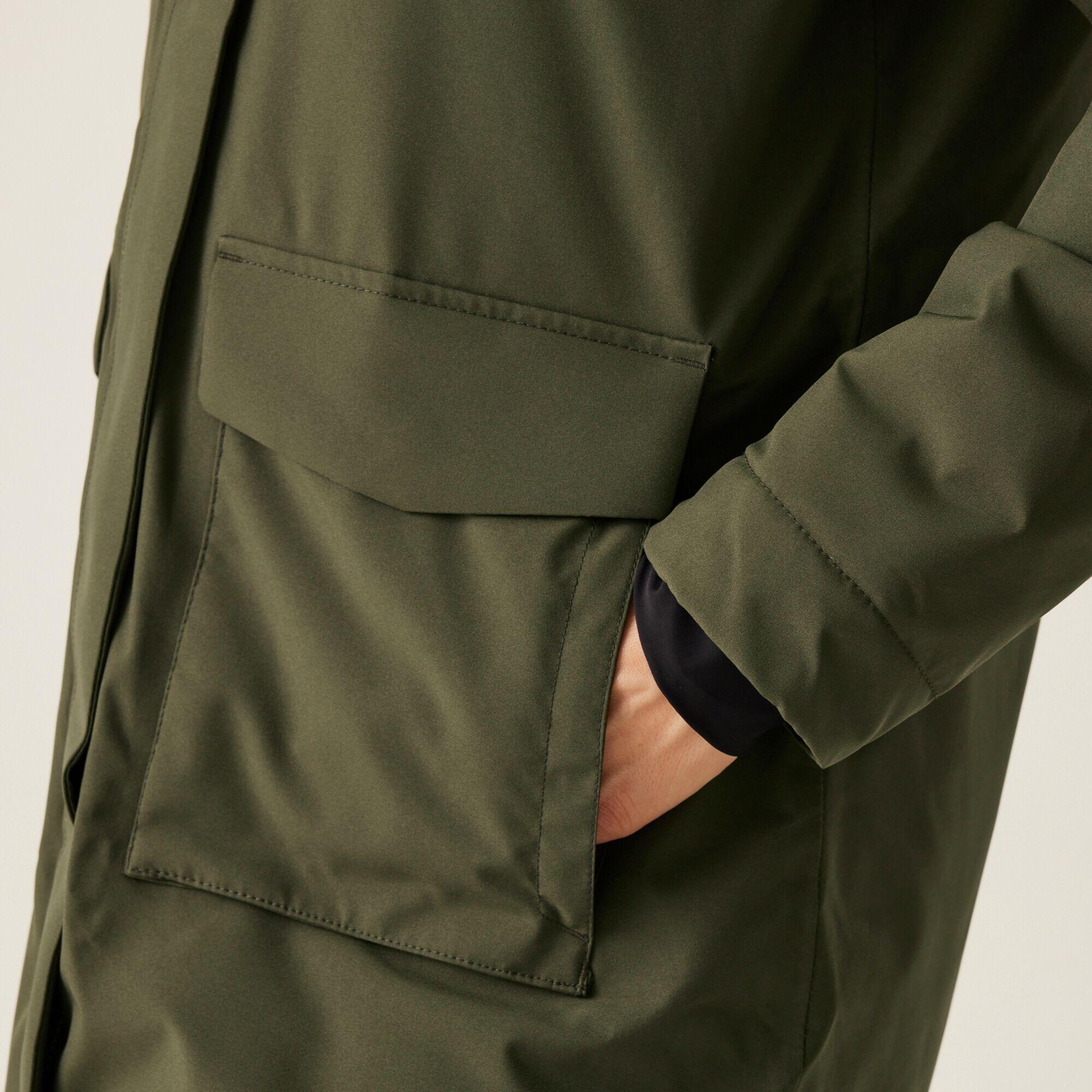 Chubasquero senderismo mujer impermeable aislante Regatta Yarli 6/7