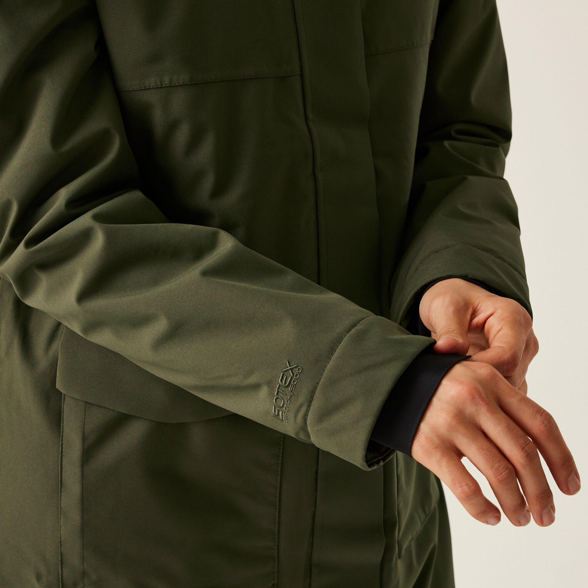 Chubasquero senderismo mujer impermeable aislante Regatta Yarli 5/7