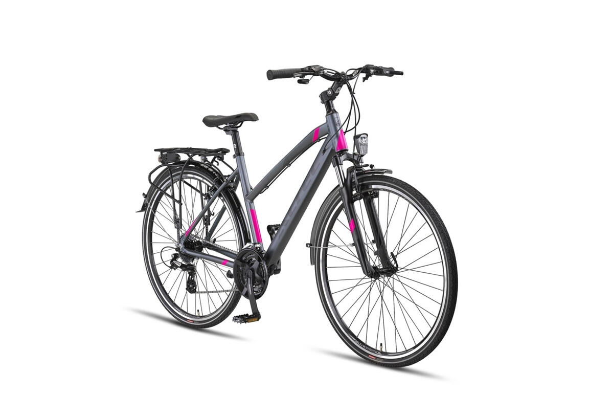 Altec Legarda (CT) 28 pouces Ladies Bike en V-Brakes 24 vitesses. Rose 2/6