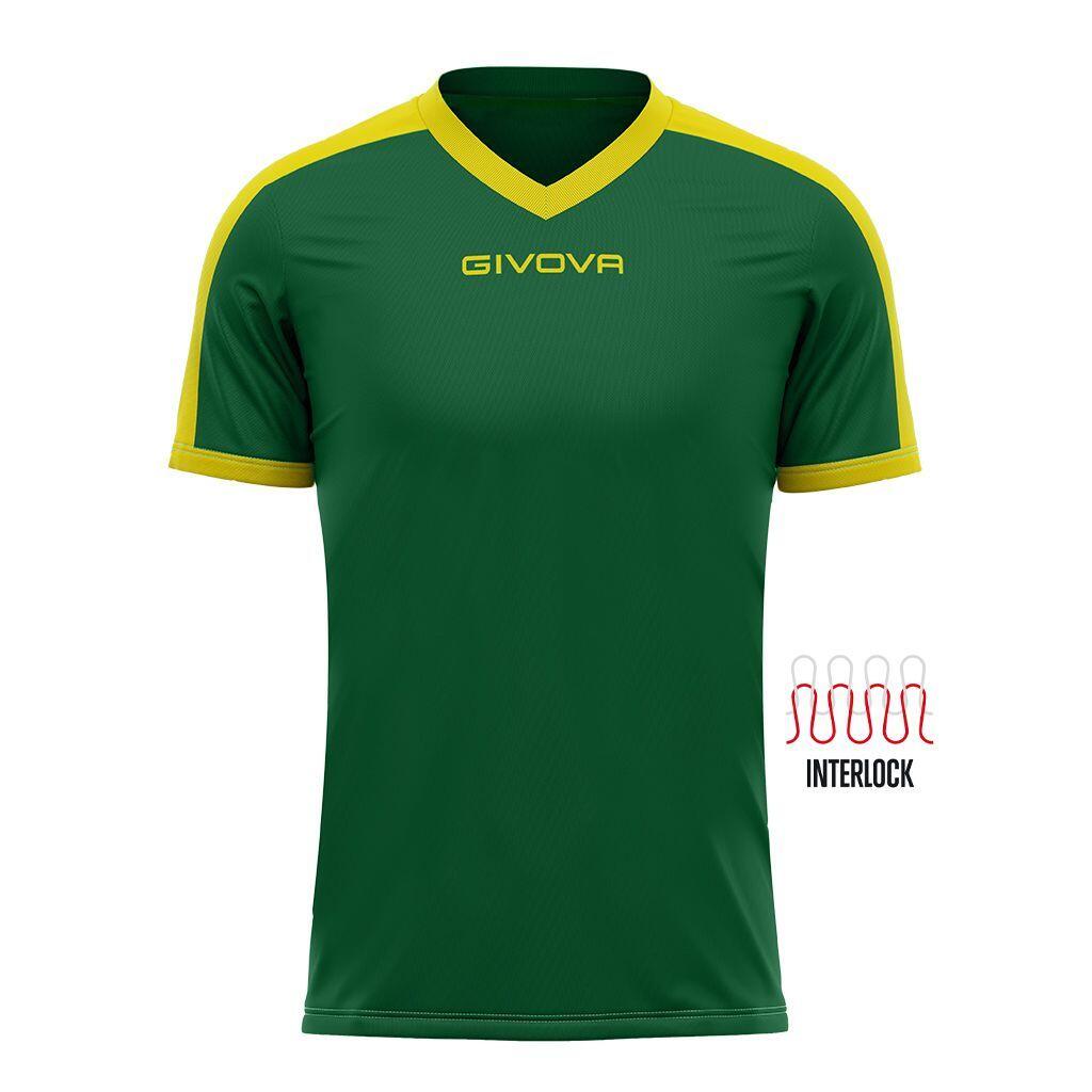 Sportshirt Givova Revolution Groen-geel Groen