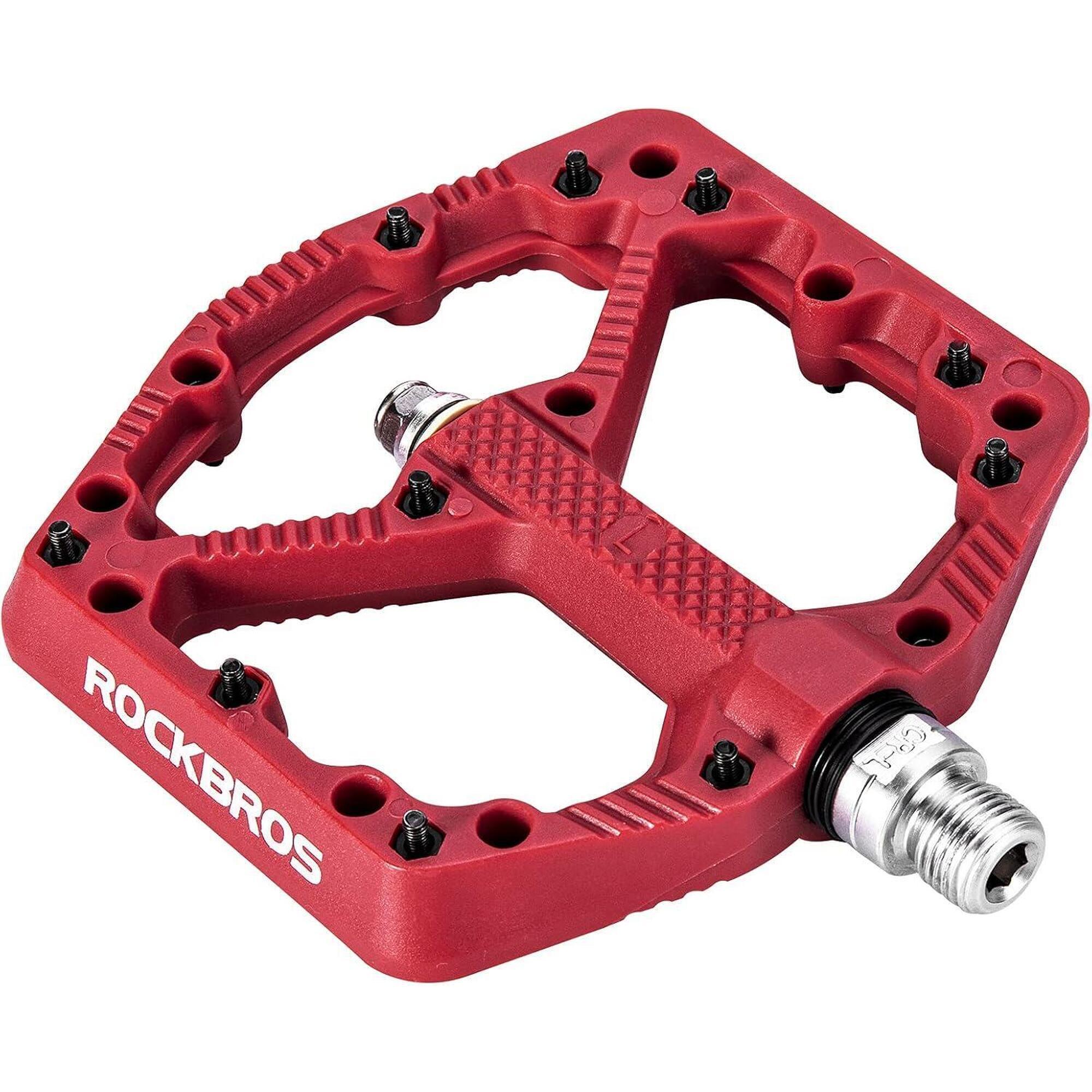ROCKBROS Ploché pedály na horské kolo hliníkové