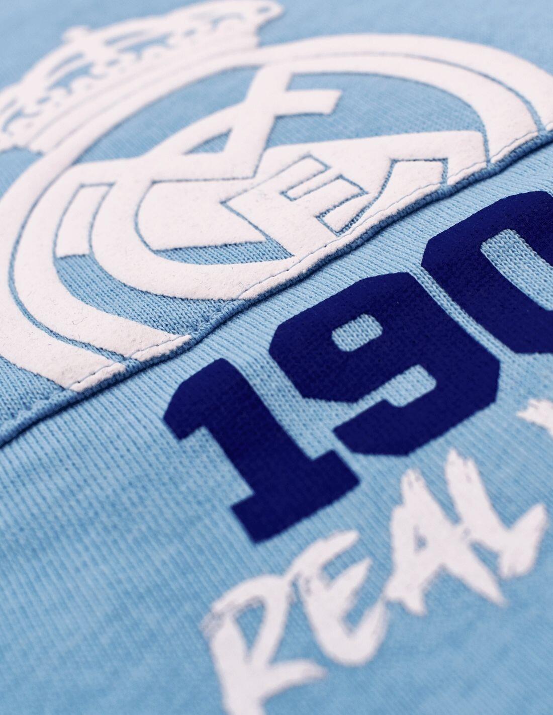 Peto Real Madrid azul para bebé 3/4