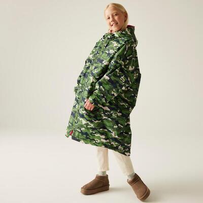 Badponcho wandelen kinderen waterdicht