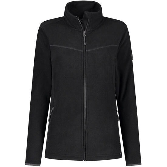Bluza z Kapturem Kjelvik Polar Danique dla Kobiet - Czarna Rozmiar 42