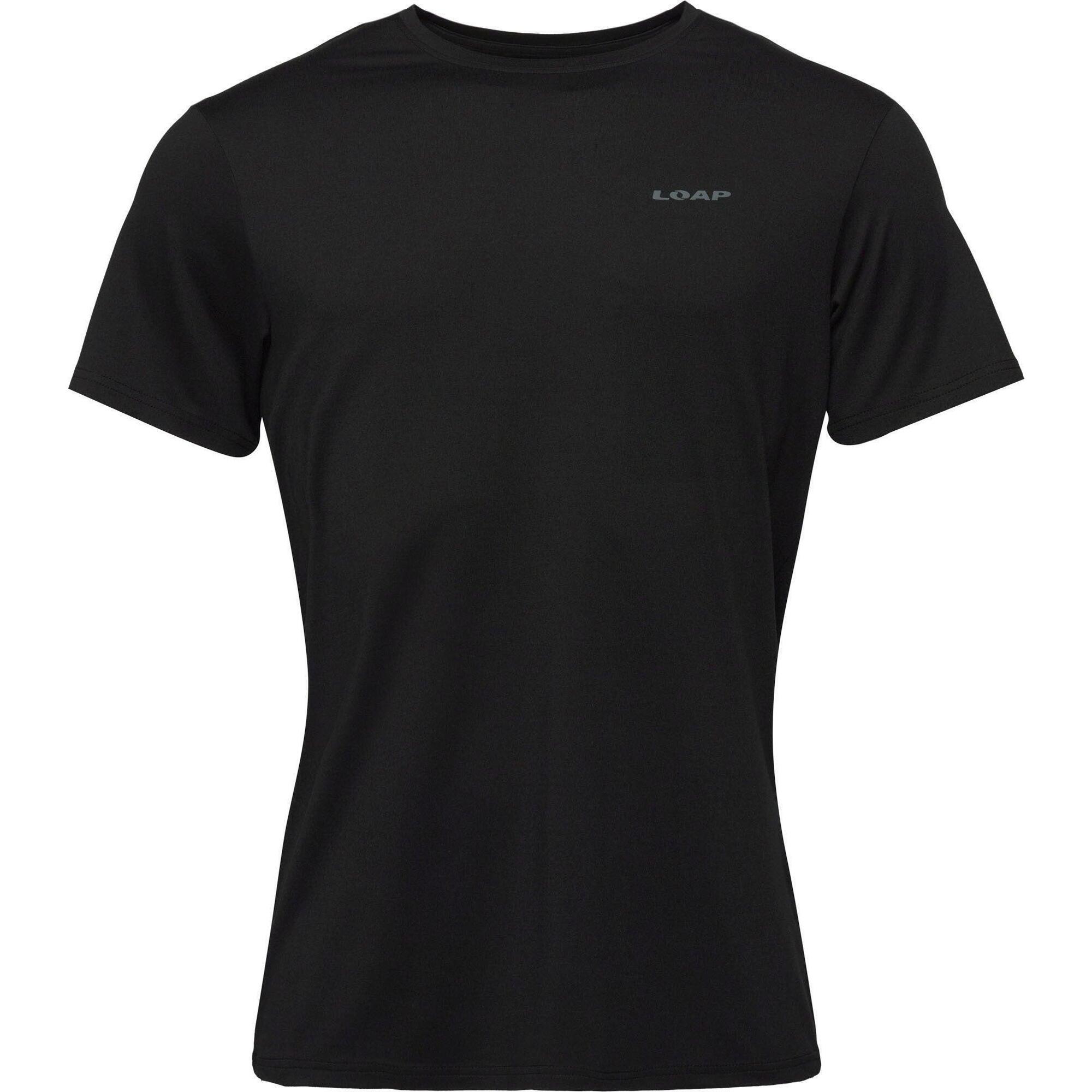 Męska koszulka Loap Byyrad w kolorze czarnym - rozmiar L