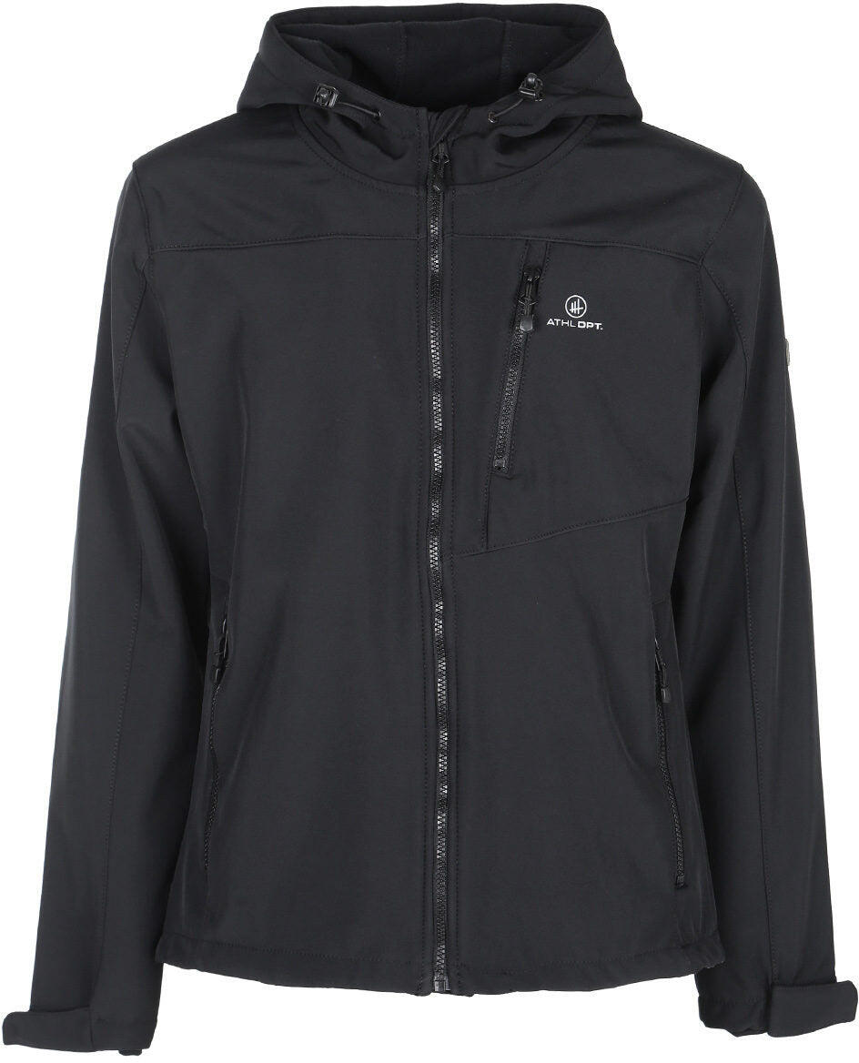 ATHLETA Herren Softshell Jacke Athl DPT Hermes Schwarz - Winddicht
