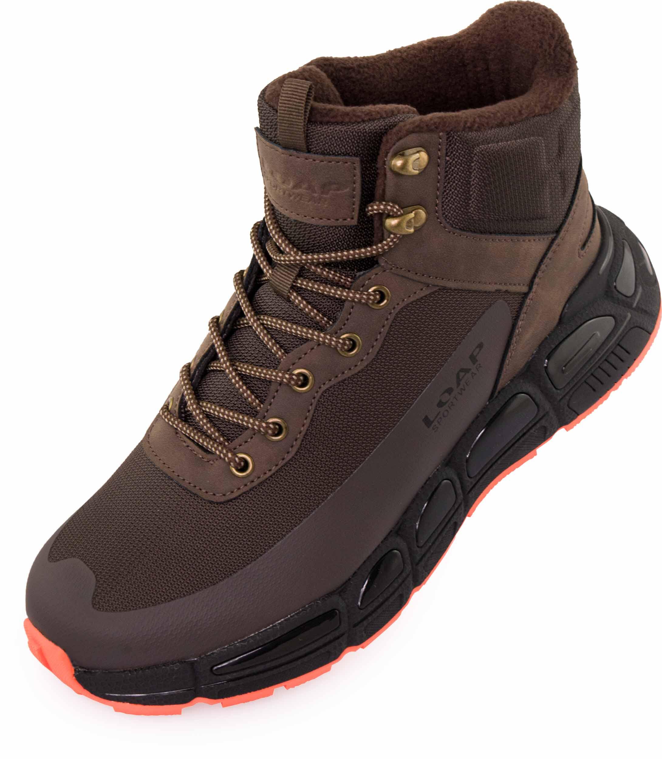 HSN Wasserdichte Herren Winterstiefel aus Leder - Größe 46