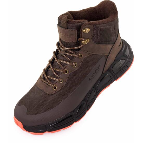 Wodoodporne męskie skórzane buty zimowe rozmiar 46