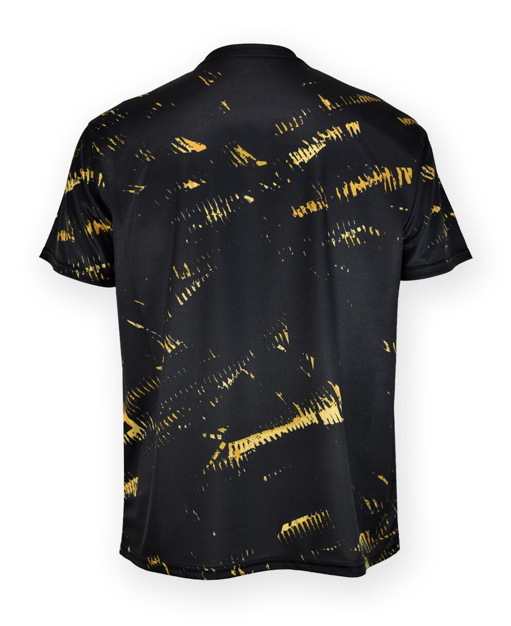 Maglia da allenamento del Real Madrid nera e dorata 2/4