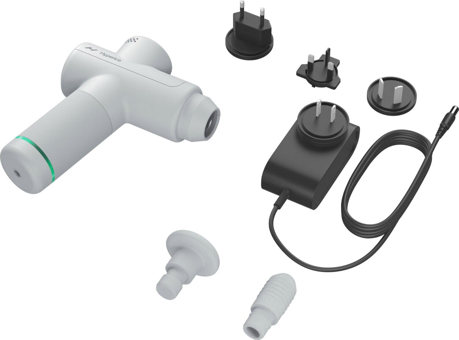 Pistola de Masaje Hyperice Hypervolt GO 2 Gris Ártico 5/6