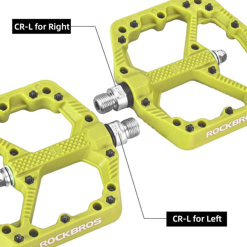 Pedale de mountain bike din nylon antiderapante