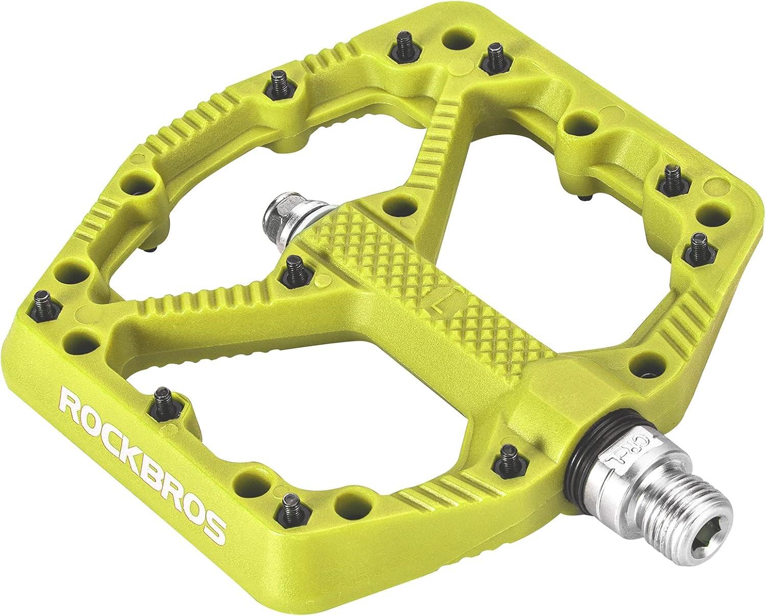 ROCKBROS Pedali per mountain bike in nylon antiscivolo