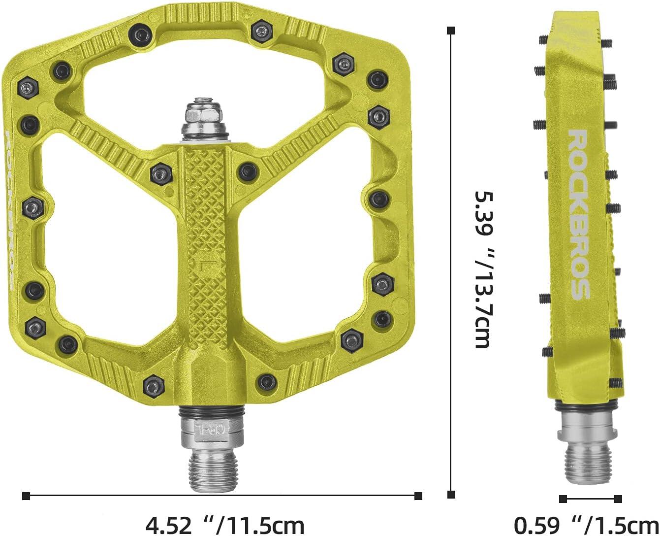 Pédales VTT en nylon antidérapantes 6/7
