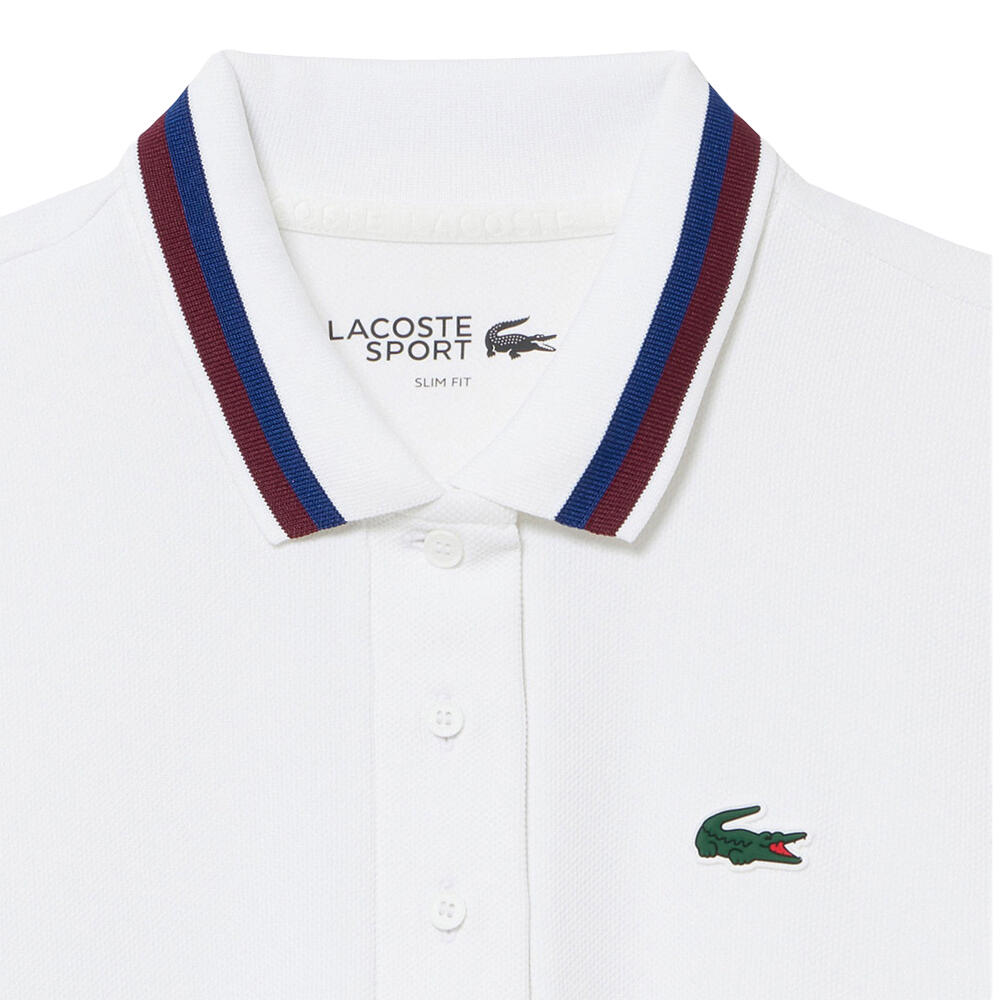 Poloshirt Mit UVSchutz für Tennis Damen Weiß 3/3