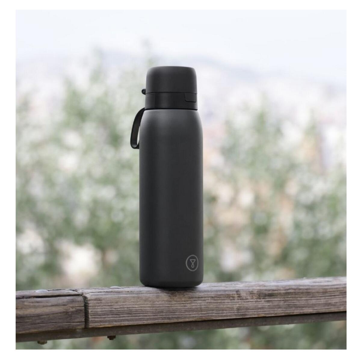 Bouteille isotherme filtrante 0.7l noir 2/7