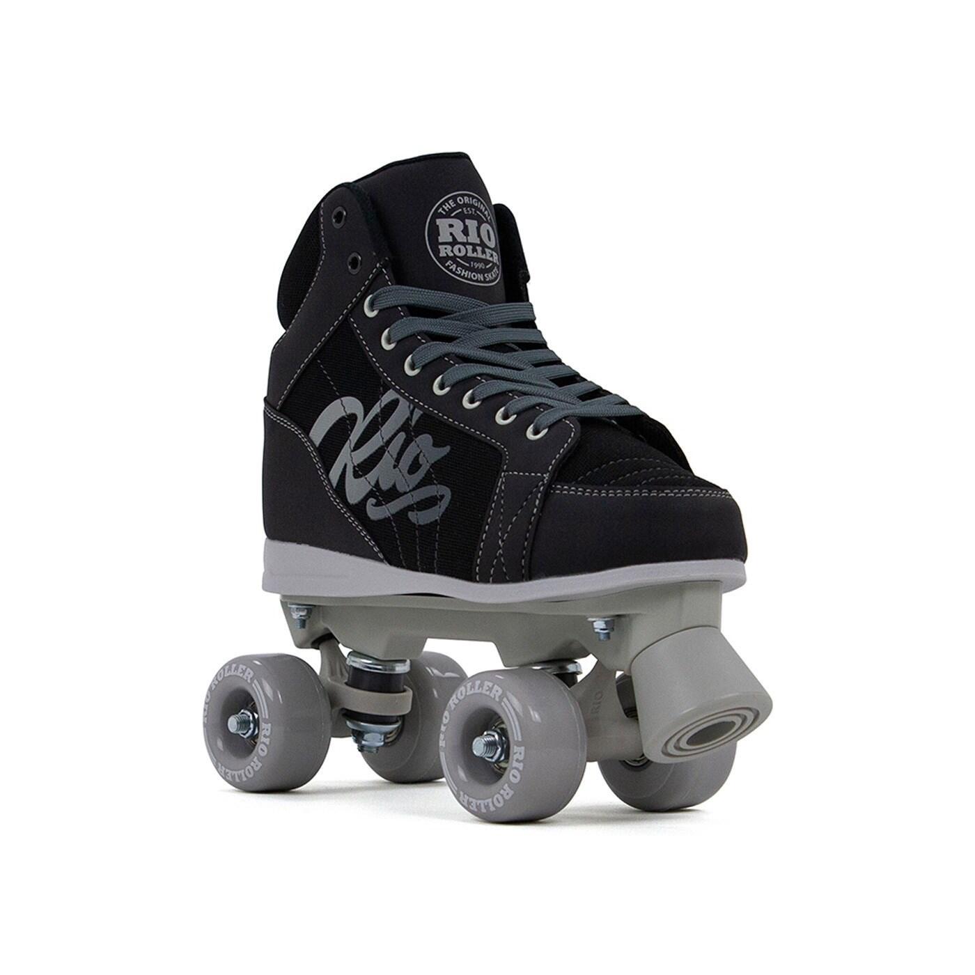 Rio Roller - Rio Roller Roller Quad Lumina Noir Gris - Patins À Roulettes - Gris|noir - 42 - Decathlon