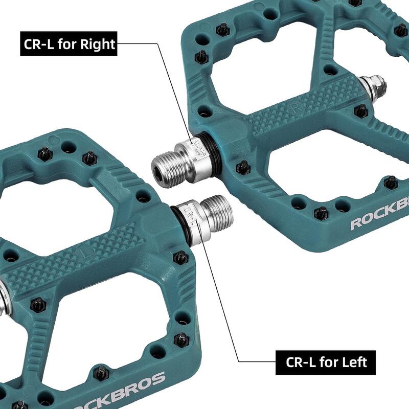 Pedale de mountain bike din nylon antiderapante