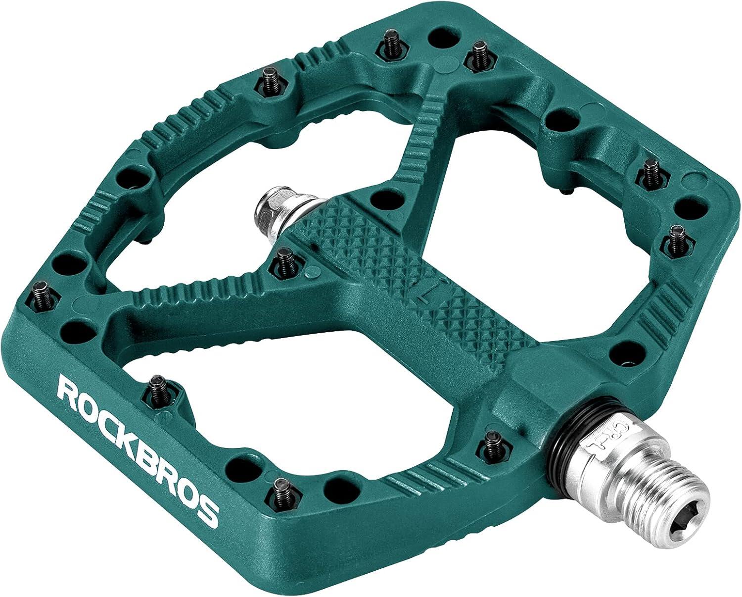 ROCKBROS Pedali per mountain bike in nylon antiscivolo