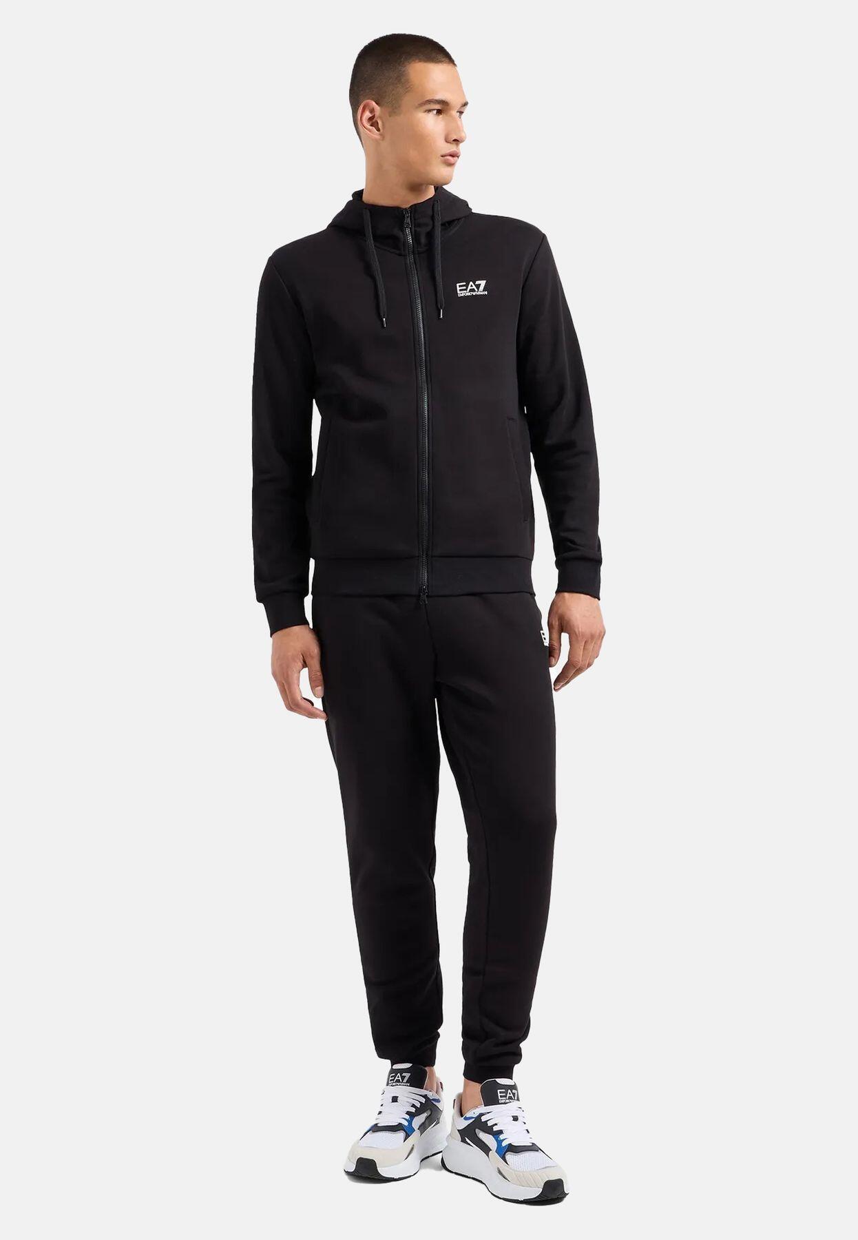 TUTA complete uomo ea7 emporio armani nero 2/4