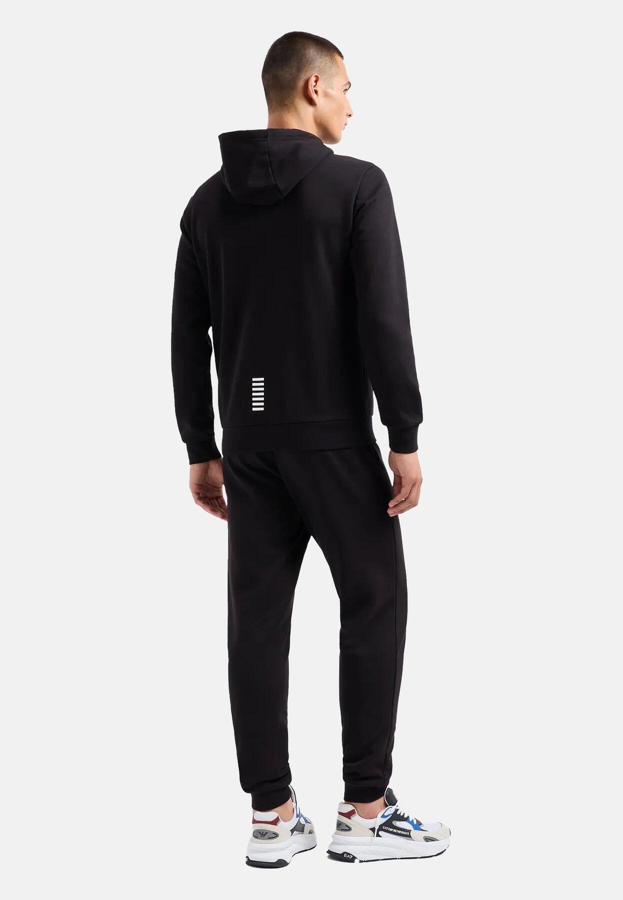 TUTA complete uomo ea7 emporio armani nero 3/4