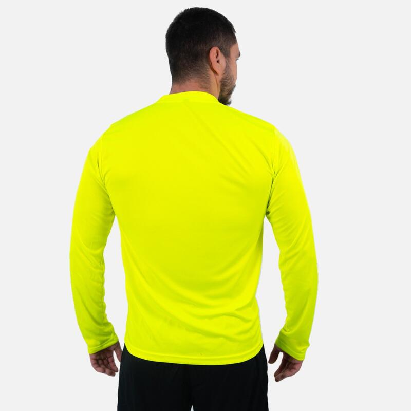 Set Tricou cu Maneca Lunga si Short Polypk Verdeneon/negru