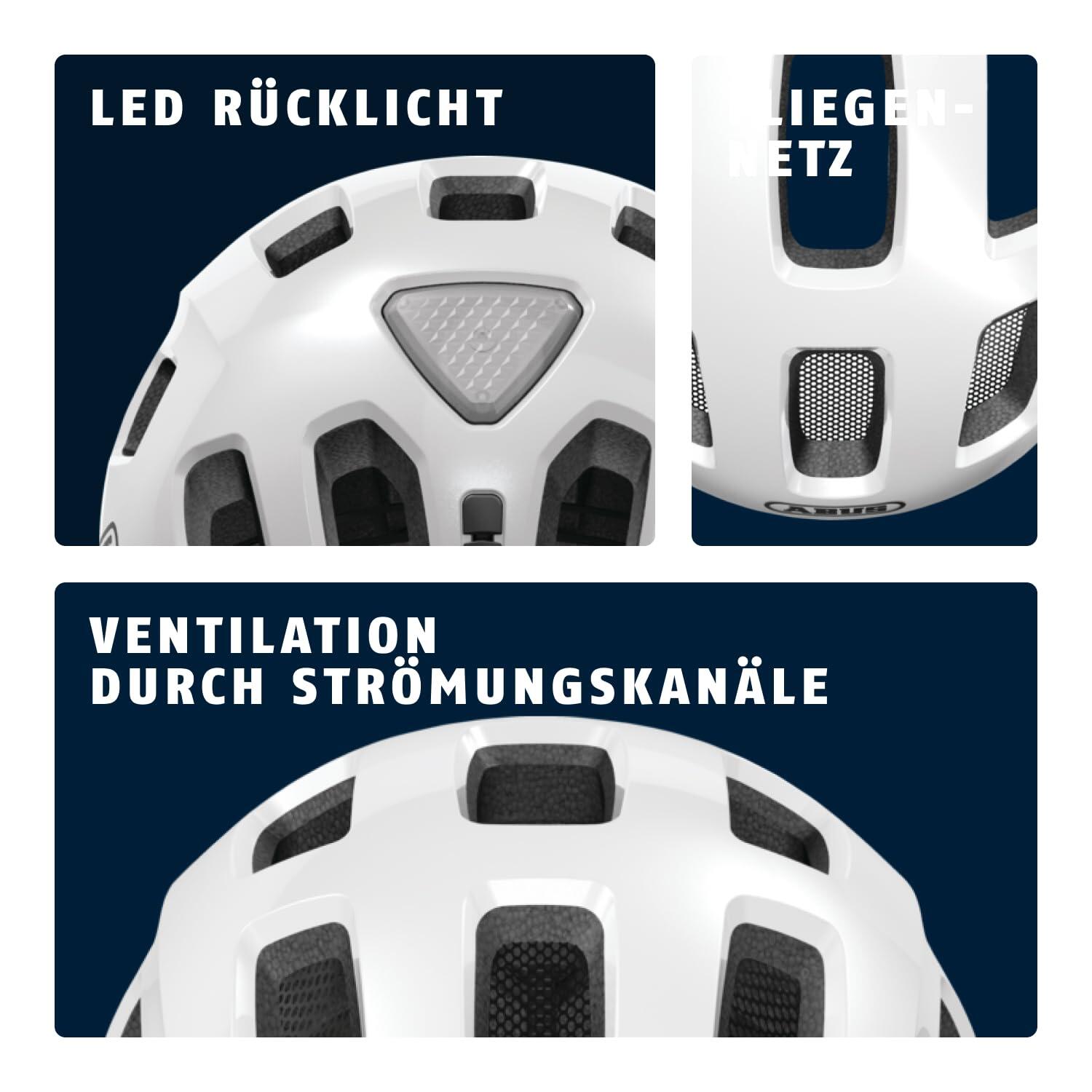 Casque Vélo Youn-I 2.0 Pearl Blanc M 52-57 Cm 4/7