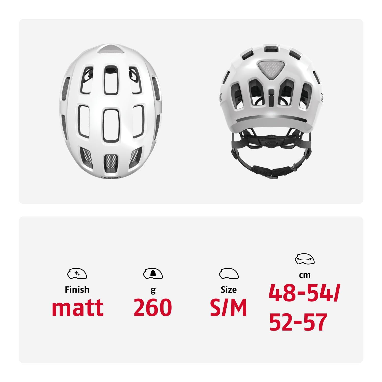 Casque Vélo Youn-I 2.0 Pearl Blanc M 52-57 Cm 5/7